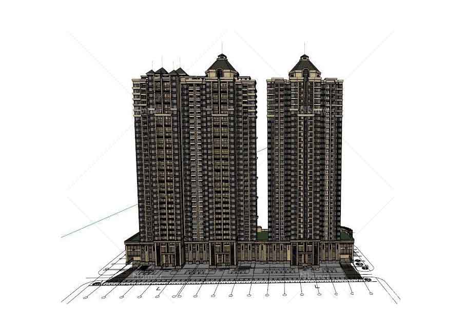 Проектирования зданий многоэтажного жилого комплекса 