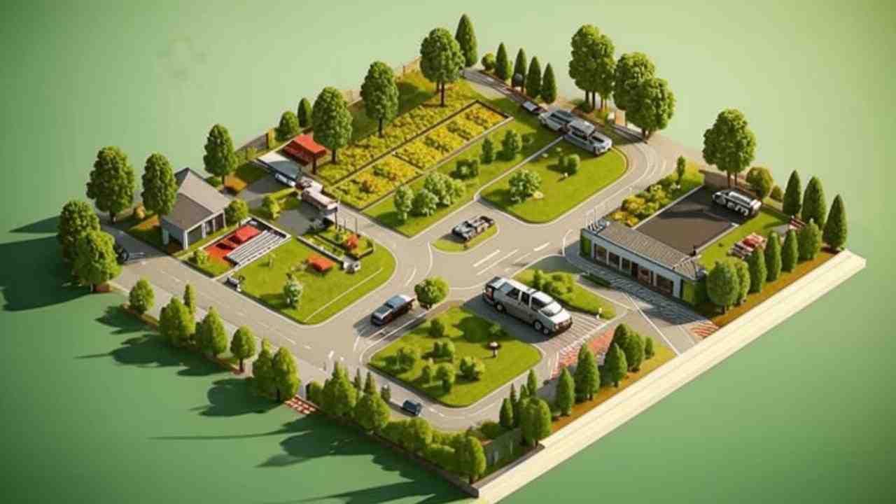 Схема планировочной организации земельного участка