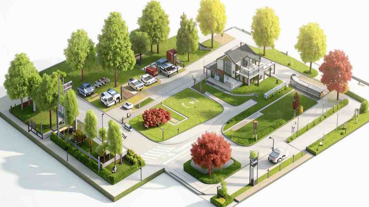 Схема планировочной организации земельного участка