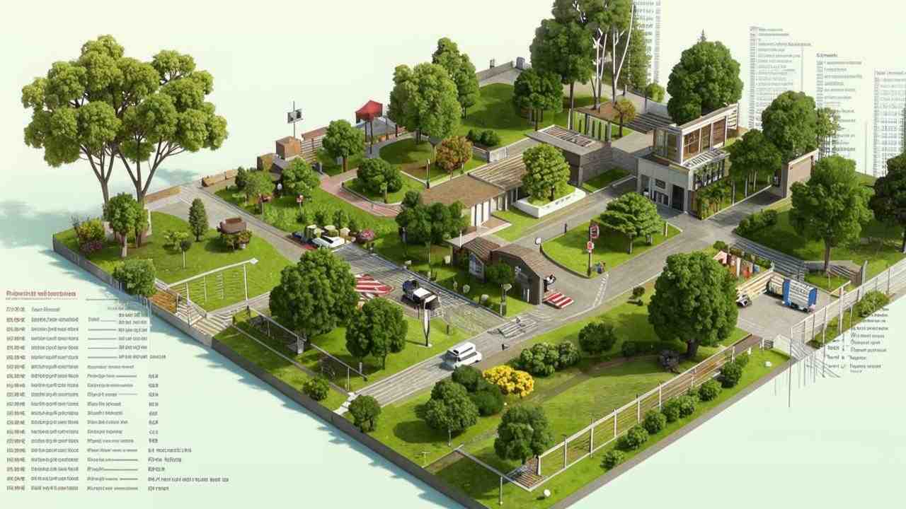 Схема планировочной организации земельного участка