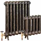 Проектирование отопления. Чугунный радиатор-внешний вид.