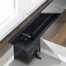 Проектирование отопления. Польный конвектор, отопительный канал-внешний вид