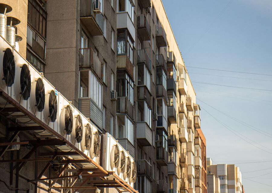 панельный жилой дом