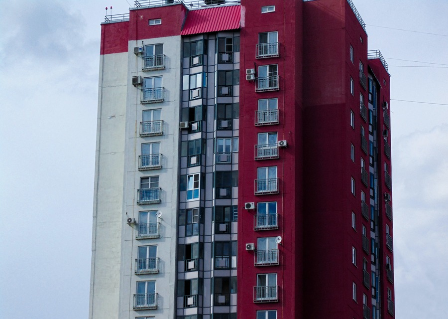 панельный жилой дом