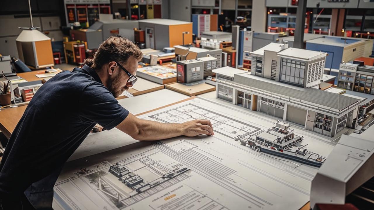 Эскизное проектирование. Разработка эскиза, формирование планировки, внешнего вида здания