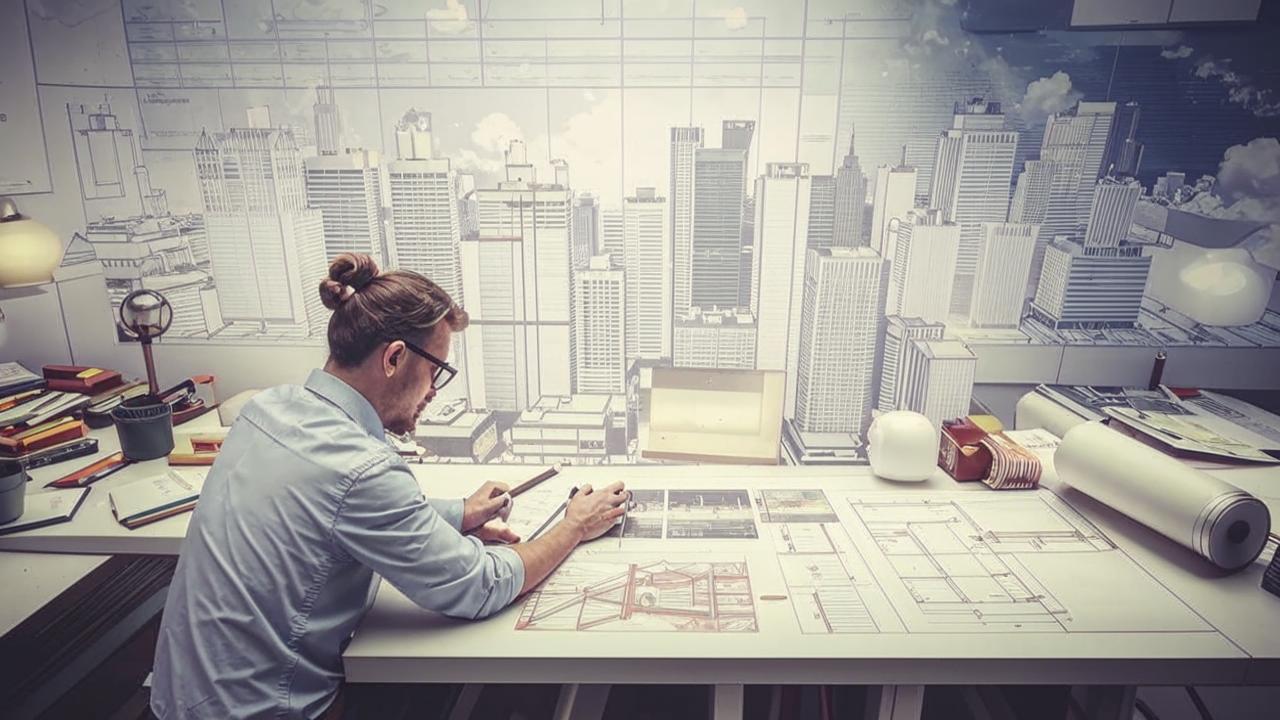 Эскизное проектирование. Разработка эскиза, формирование планировки, внешнего вида здания