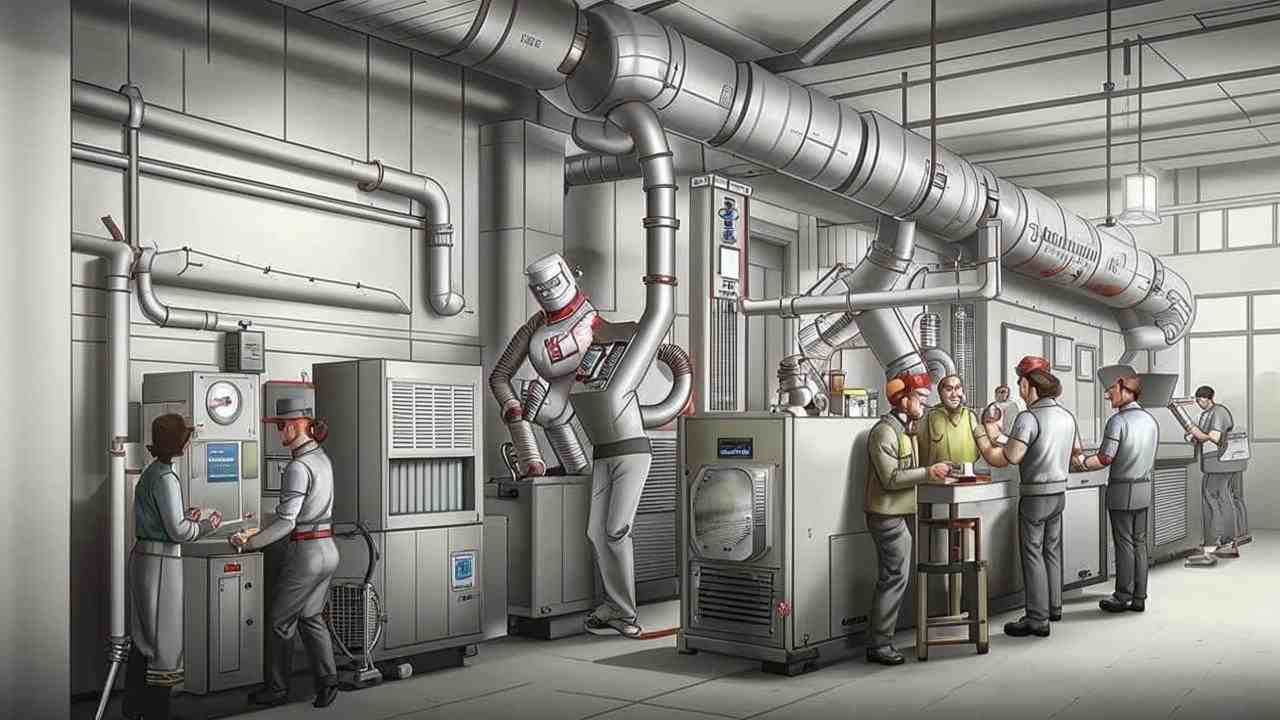 системы отопление вентиляции и кондиционирования воздуха