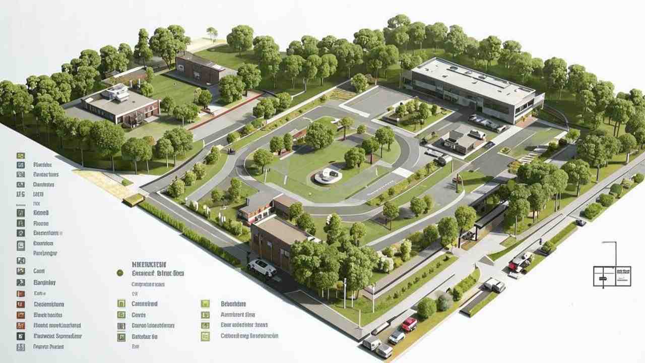 Схема планировочной организации земельного участка
