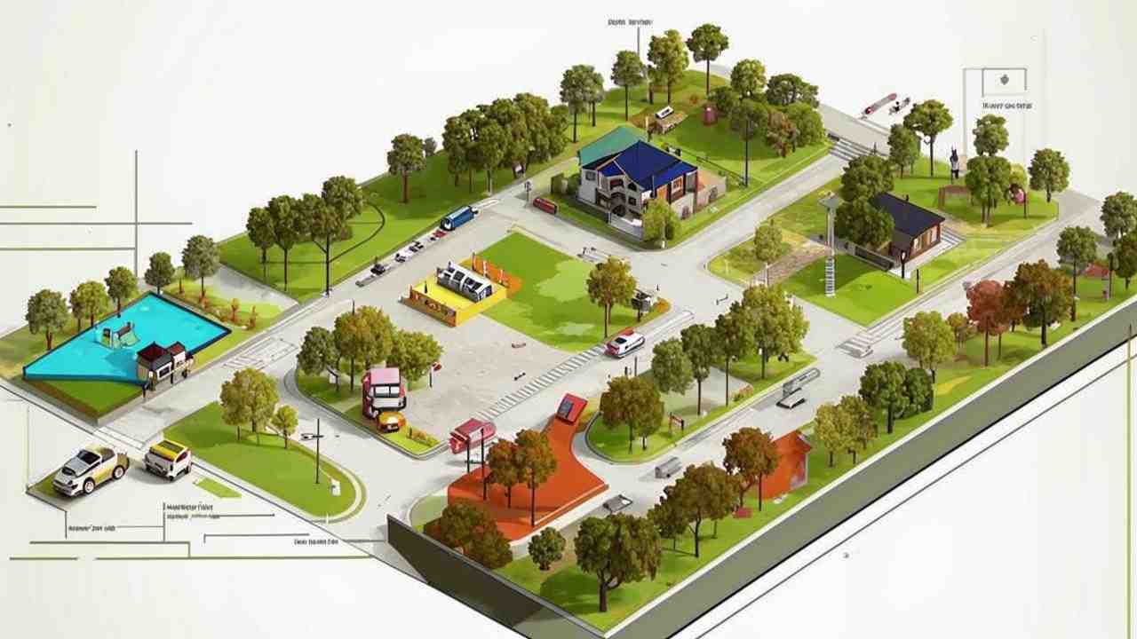 Схема планировочной организации земельного участка