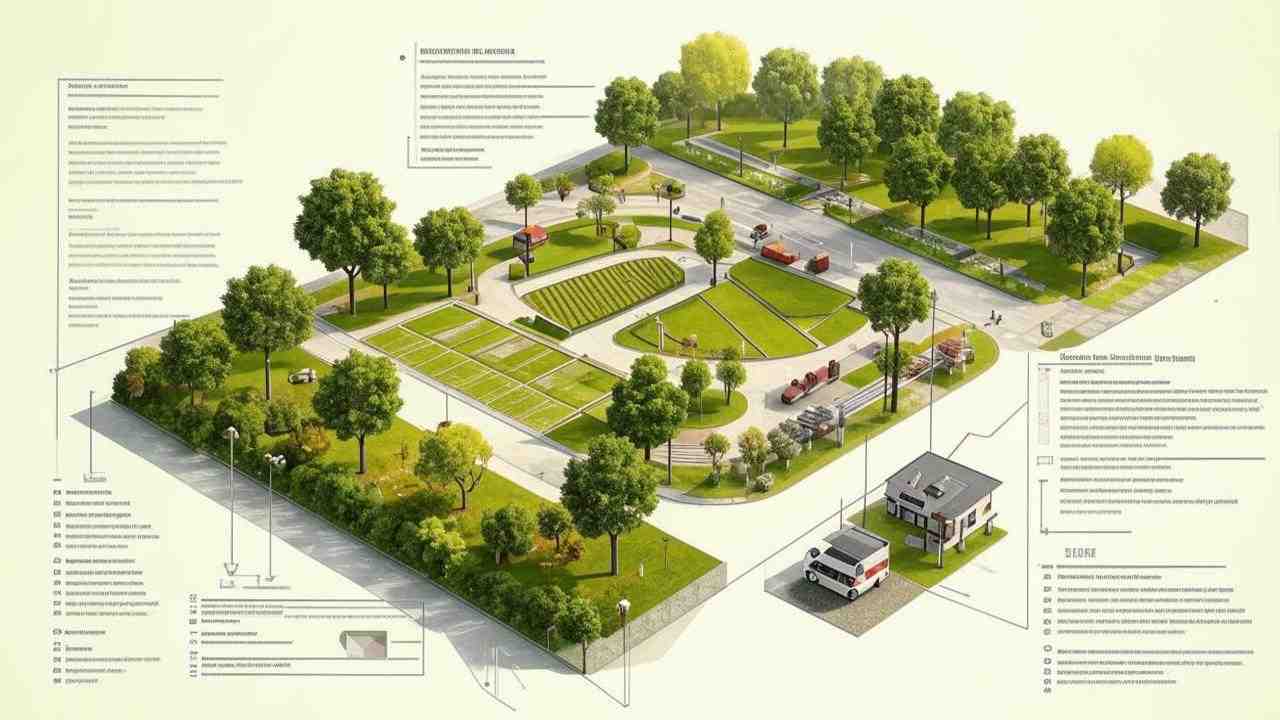 Схема планировочной организации земельного участка