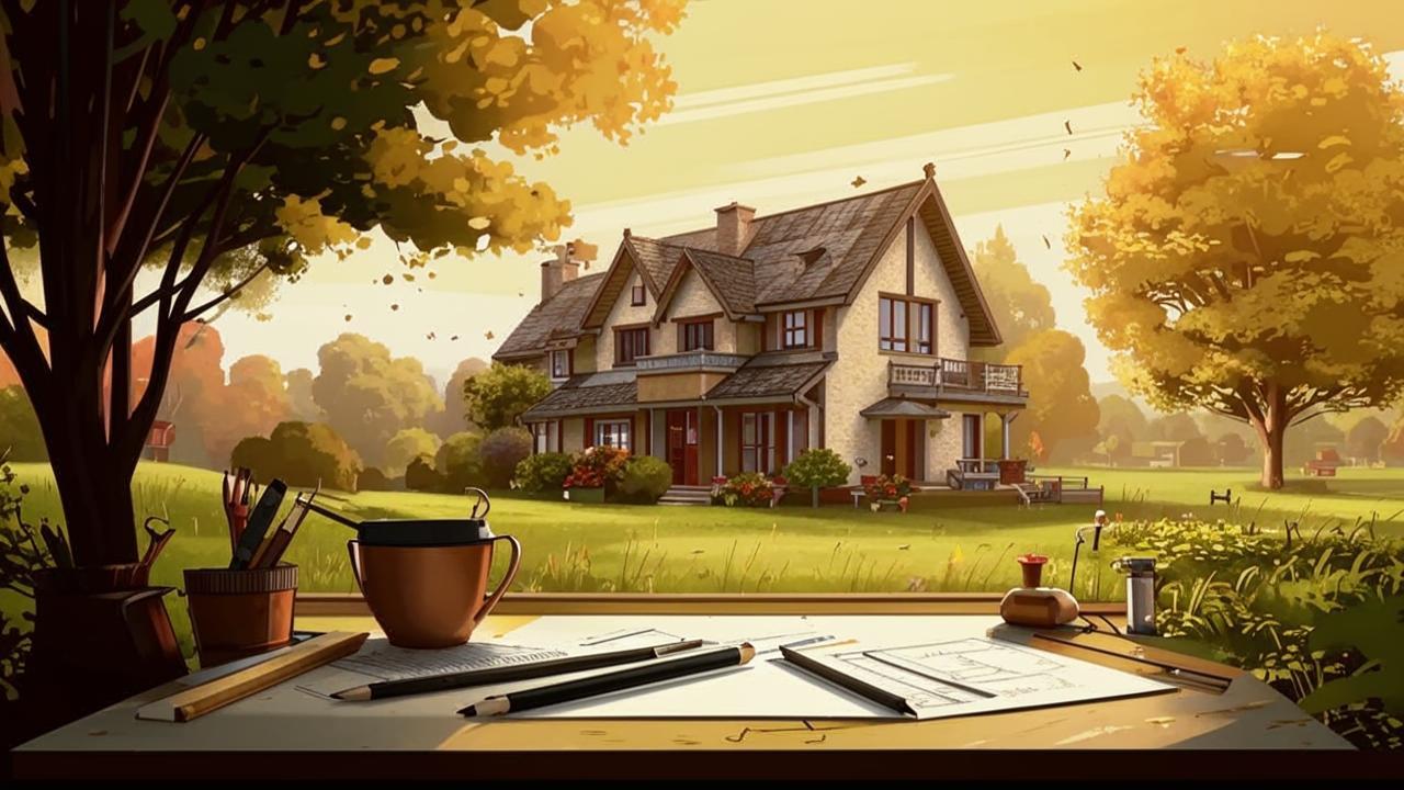 Эскизное проектирование. Разработка эскиза, формирование планировки, внешнего вида здания